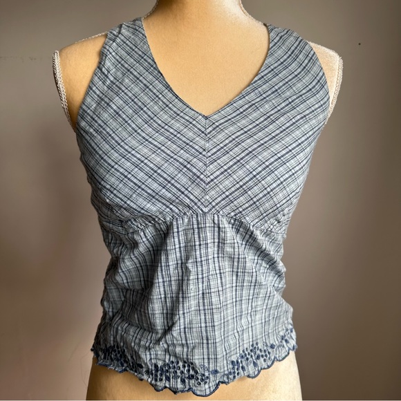 Faded Glory Tops - Vintage Tie halter Top